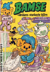 Bamse 1976 nr 4 omslag serier