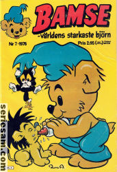 Bamse 1976 nr 7 omslag serier