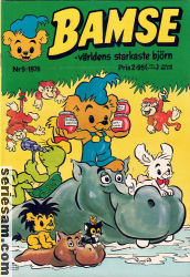 Bamse 1976 nr 9 omslag serier