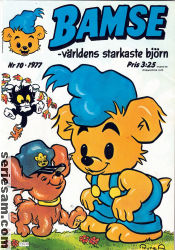 Bamse 1977 nr 10 omslag serier Bamse 1977 nr 10 omslag serier
