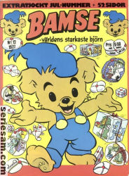Bamse 1977 nr 12 omslag serier Bamse 1977 nr 12 omslag serier