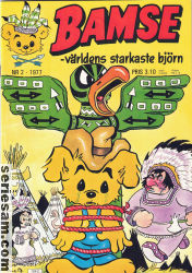 Bamse 1977 nr 2 omslag serier