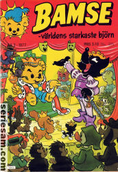 Bamse 1977 nr 3 omslag serier