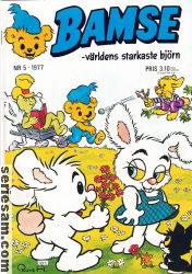 Bamse 1977 nr 5 omslag serier