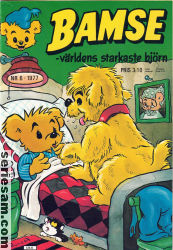 Bamse 1977 nr 6 omslag serier