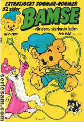 Bamse 1977 nr 7 omslag serier