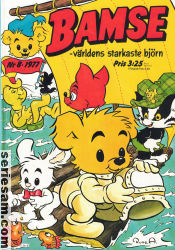 Bamse 1977 nr 8 omslag serier