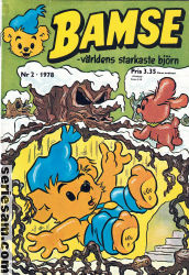 Bamse 1978 nr 2 omslag serier