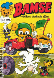 Bamse 1978 nr 5 omslag serier