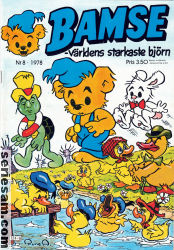 Bamse 1978 nr 8 omslag serier