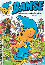 Bamse 1978 nr 9 omslag serier