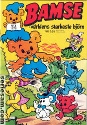 Bamse 1979 nr 4 omslag serier