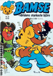 Bamse 1979 nr 8 omslag serier