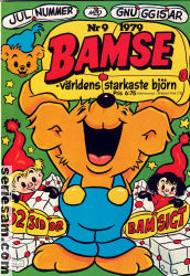 Bamse 1979 nr 9 omslag serier