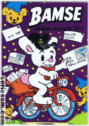 Bamse 1981 nr 6 omslag serier Bamse 1981 nr 6 omslag serier