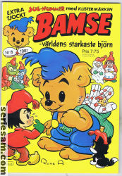 Bamse 1981 nr 8 omslag serier