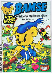 Bamse 1982 nr 10 omslag serier