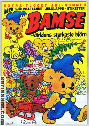 Bamse 1982 nr 12 omslag serier