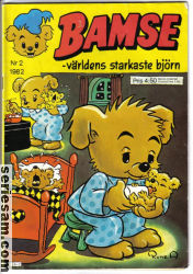 Bamse 1982 nr 2 omslag serier