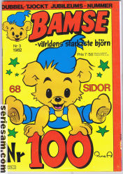 Bamse 1982 nr 3 omslag serier