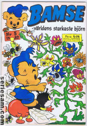 Bamse 1982 nr 5 omslag serier