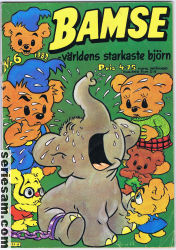 Bamse 1982 nr 6 omslag serier