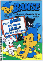 Bamse 1983 nr 10 omslag serier