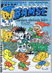 Bamse 1983 nr 12 omslag serier