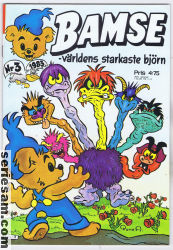 Bamse 1983 nr 3 omslag serier