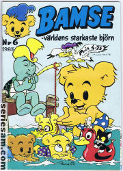 Bamse 1983 nr 6 omslag serier