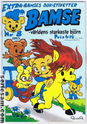Bamse 1983 nr 8 omslag serier Bamse 1983 nr 8 omslag serier
