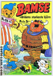 Bamse 1984 nr 11 omslag serier Bamse 1984 nr 11 omslag serier