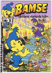 Bamse 1984 nr 2 omslag serier