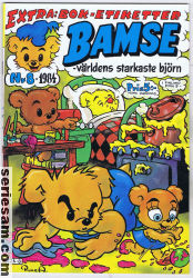 Bamse 1984 nr 8 omslag serier Bamse 1984 nr 8 omslag serier