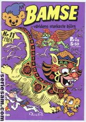 Bamse 1985 nr 11 omslag serier Bamse 1985 nr 11 omslag serier