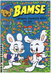 Bamse 1985 nr 3 omslag serier