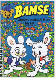 Bamse 1985 nr 3 omslag serier Bamse 1985 nr 3 omslag serier