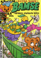 Bamse 1985 nr 4 omslag serier