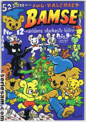 Bamse 1986 nr 12 omslag serier