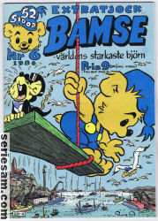 Bamse 1986 nr 6 omslag serier