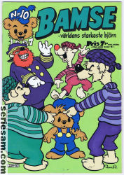 Bamse 1987 nr 10 omslag serier