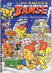 Bamse 1987 nr 12 omslag serier
