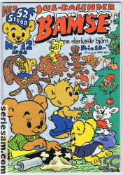 Bamse 1988 nr 12 omslag serier