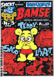 Bamse 1988 nr 3 omslag serier