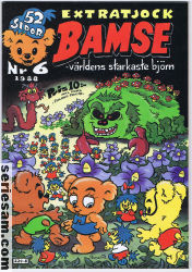 Bamse 1988 nr 6 omslag serier