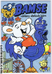 Bamse 1988 nr 9 omslag serier