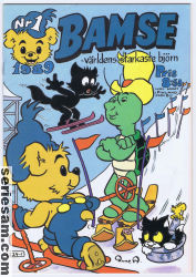 Bamse 1989 nr 1 omslag serier