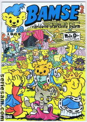 Bamse 1989 nr 10 omslag serier Bamse 1989 nr 10 omslag serier