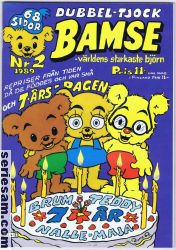 Bamse 1989 nr 2 omslag serier