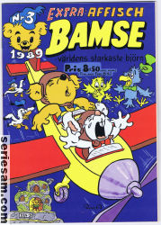 Bamse 1989 nr 3 omslag serier Bamse 1989 nr 3 omslag serier